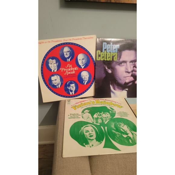 Lot of 11 Vintage Vinyl Records LPs – Peter Cetera, David Foster, Charlie Brown, - Picture 2 of 4